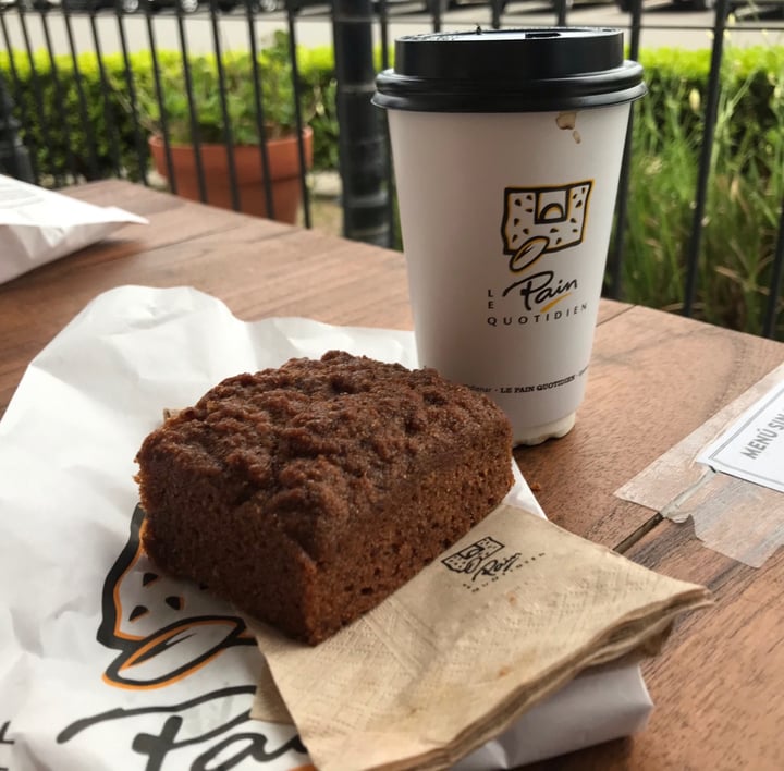 photo of Le Pain Quotidien Nordelta Budin De Zanahoria shared by @vanepiterman on  05 Oct 2020 - review