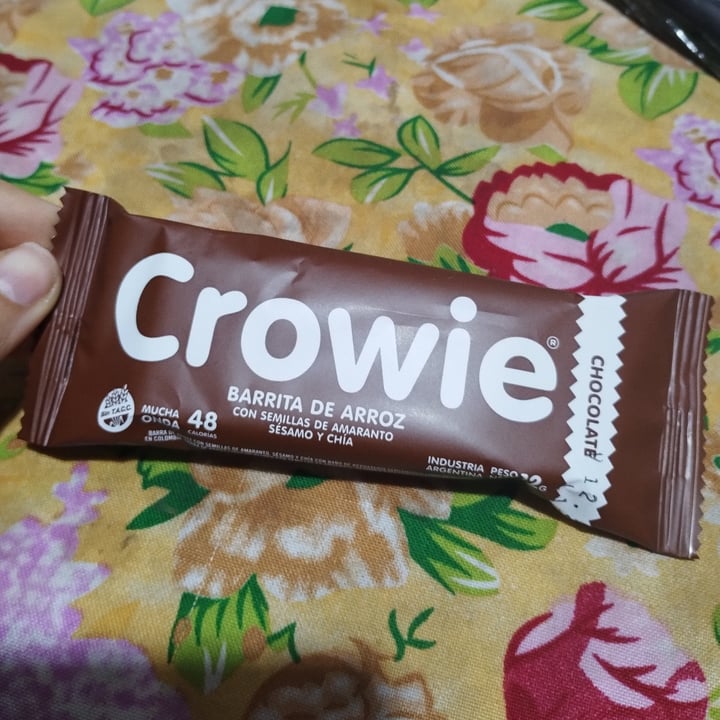 photo of Crowie Barrita de Arroz de Chocolate shared by @nazarenamorello on  10 Jul 2022 - review