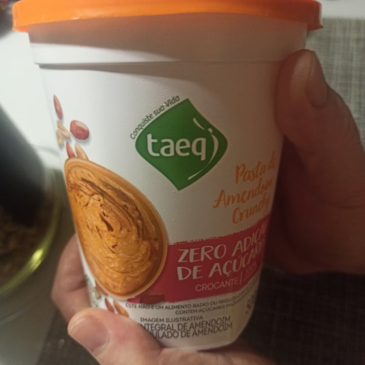 photo of Taeq pasta de amendoim integral crunchy shared by @dariogobetti on  28 Apr 2022 - review