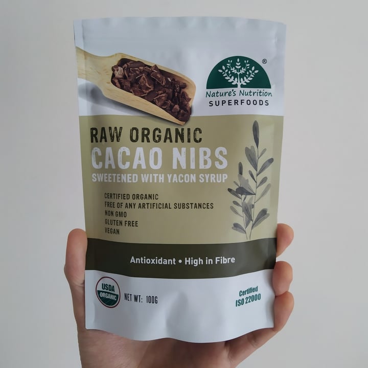photo of Nature's Nutrition Raw Organic Cacao Nibs shared by @windgal on  22 Nov 2021 - review
