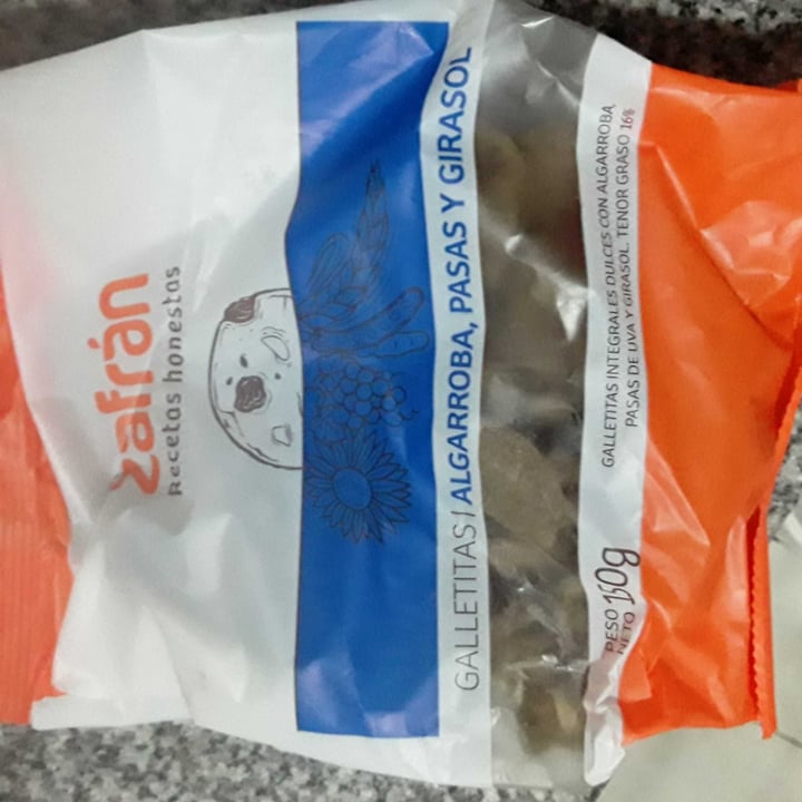 photo of Zafran Galletitas Algarroba Pasas Y Girasol shared by @belencardozo on  15 Jul 2020 - review