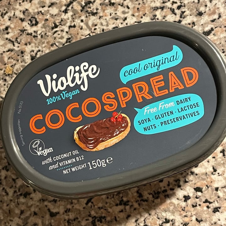 photo of Violife Cocospread shared by @plantbasededo on  31 Jan 2021 - review