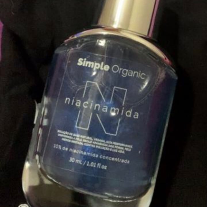 review photo of Simple Organic Solução Niacinamida shared by @leticiacabralq on 13 May 2022 - review