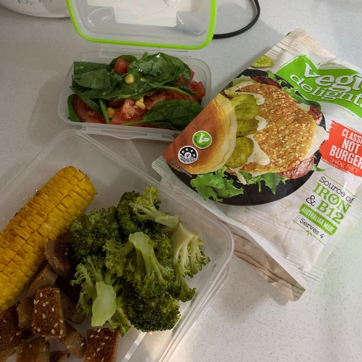 photo of Vegie Delights Classic not burger shared by @paolarux on  22 Feb 2021 - review