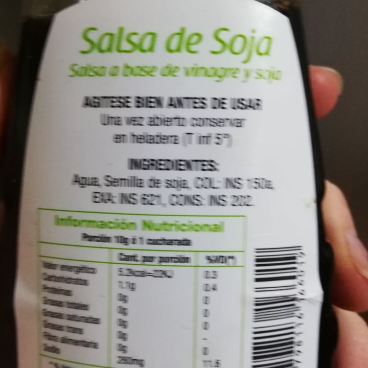 review photo of Tahití Salsa de soja sin sal agregada shared by @kkuroisora on 23 Jun 2021 - review