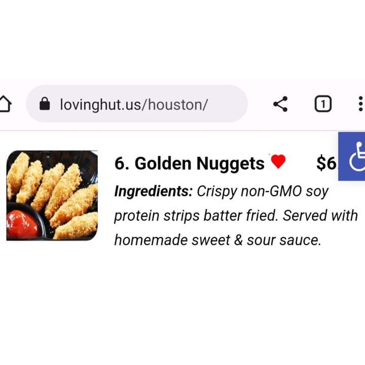 photo of Loving Hut Golden Nuggets shared by @veggieassassin on  18 Oct 2022 - review