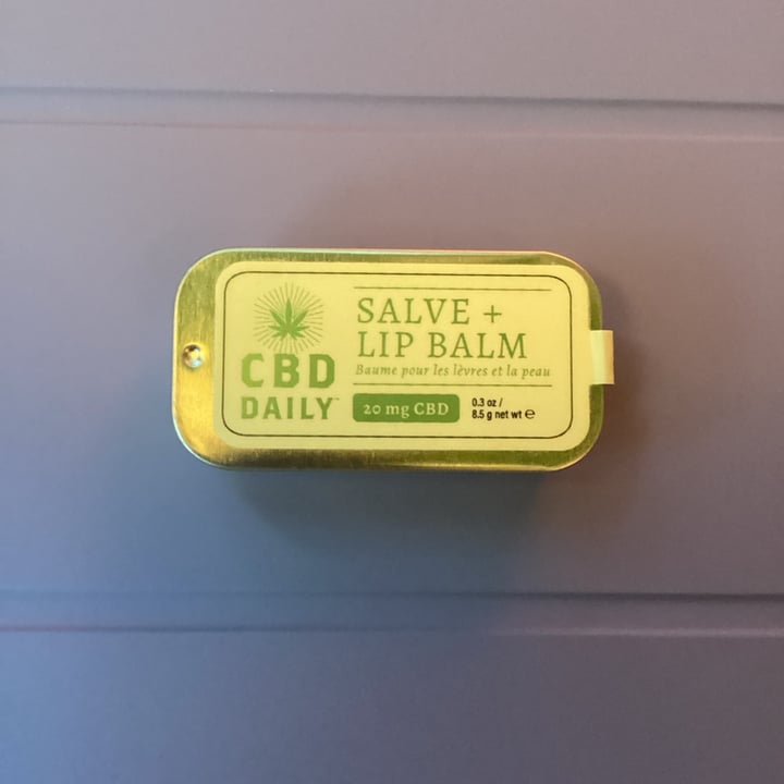 review photo of Earthly Body CBD Daily Lip Salve + Balm shared by @ohlilian on 18 Aug 2022 - review