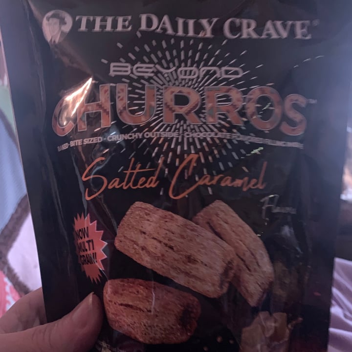 photo of The Daily Crave Beyond Churros Salted Caramel shared by @chubbyvegan41 on  12 Aug 2021 - review