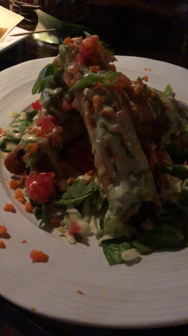 review photo of No Bones Beach Club Jackfruit flautas shared by @kaylalamberson on 02 Jan 2020 - review