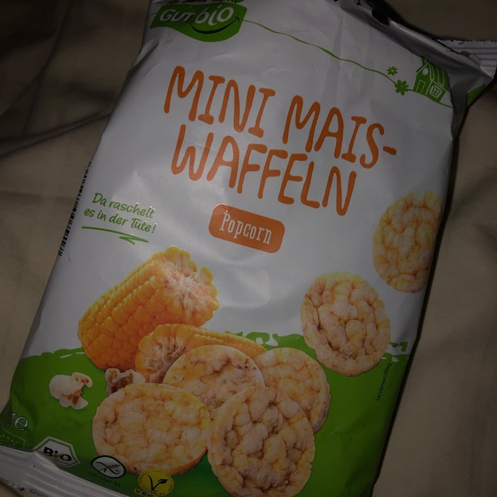 photo of GutBio Mini Mais-Waffeln shared by @trixi on  14 Oct 2020 - review