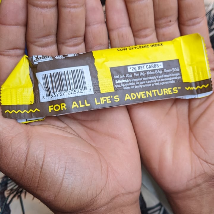 photo of Munk Pack Peanut Butter Keto Granola Bar shared by @veganviews on  06 May 2022 - review