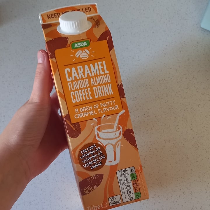 photo of ASDA Caramel flavour almond coffee drink shared by @emmabradley on  23 Sep 2021 - review