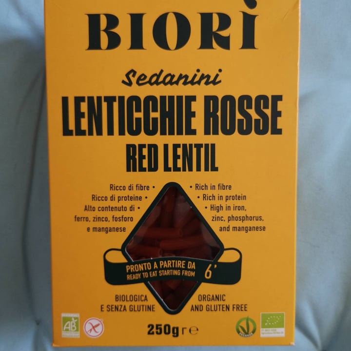 review photo of Biori Biori' Sedanini di Lenticchie Rosse Bio shared by @paoletta77 on 08 Apr 2022 - review