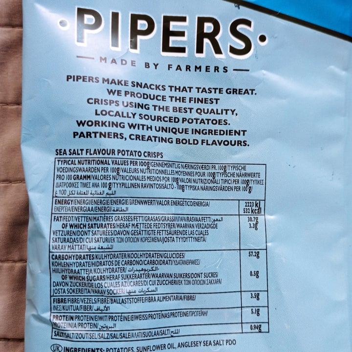 photo of Pipers Sea salt shared by @koyott on  14 Apr 2022 - review