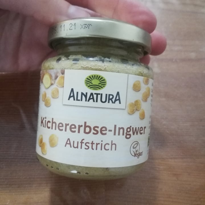 review photo of Alnatura Kichererbse Ingwer Aufstrich shared by @elisabethlaemmer on 01 Oct 2020 - review
