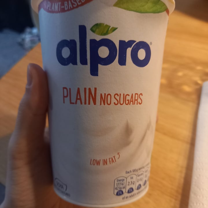 photo of Alpro Plain No Sugars shared by @beagalli on  08 Jul 2022 - review