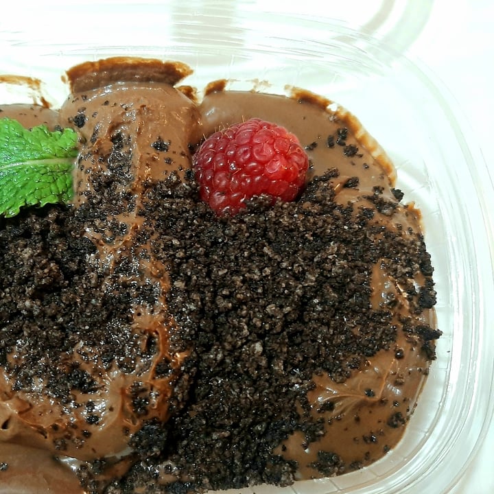 photo of Los Andenes Postre Cremoso de Chocolate shared by @madridvegano on  17 Oct 2020 - review