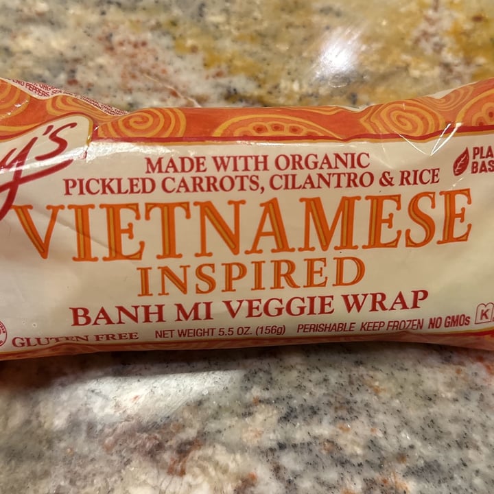 photo of Amy’s Kitchen banh mi veggie wrap shared by @chicagopokes on  17 Oct 2022 - review