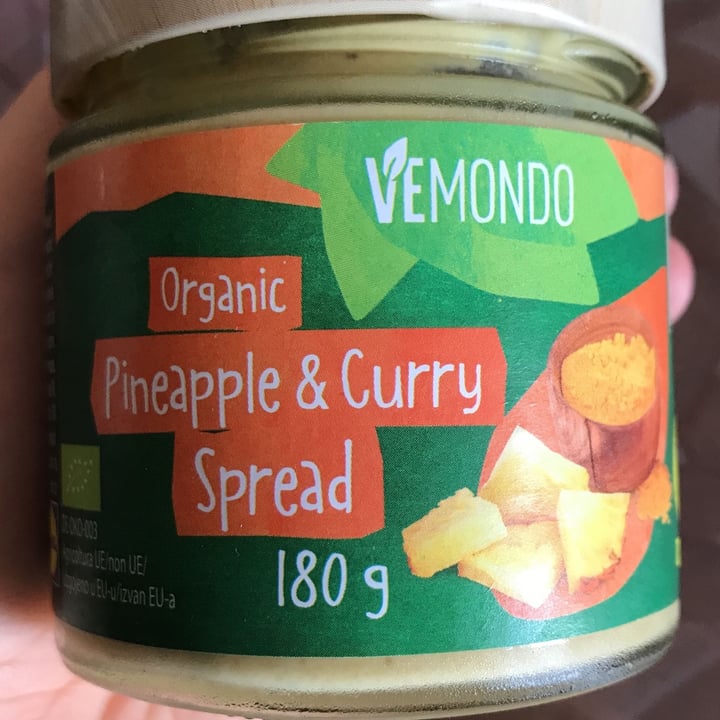 photo of Vemondo  crema ananas e curry shared by @-vale on  27 Aug 2022 - review