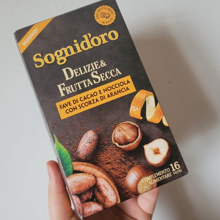 photo of Sognid'oro Fave di cacao e nocciola con scorza di arancia shared by @camilla1303 on  12 Mar 2022 - review