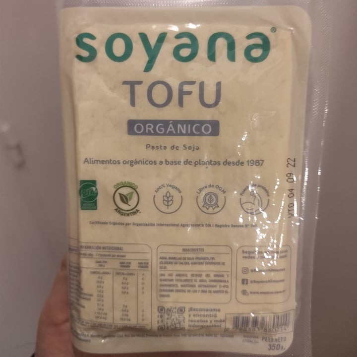 photo of Soyana Tofu Organico shared by @natalia11 on  20 Aug 2022 - review