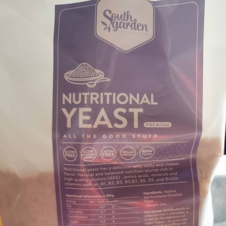 photo of South garden Nutritional yeast shared by @veganvicky on  11 Nov 2021 - review