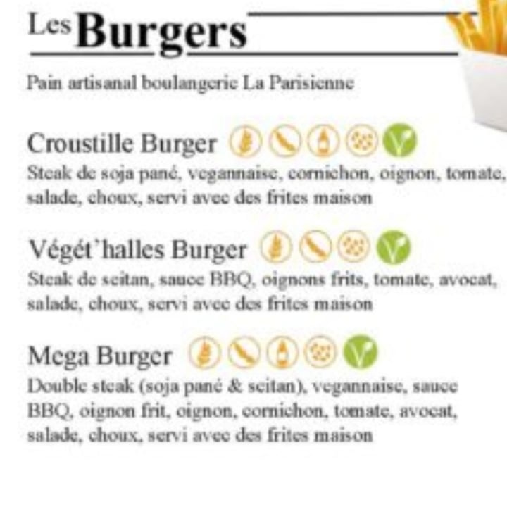 photo of Végét'Halles Burger Vegét'Halles shared by @martinac on  06 Jan 2022 - review