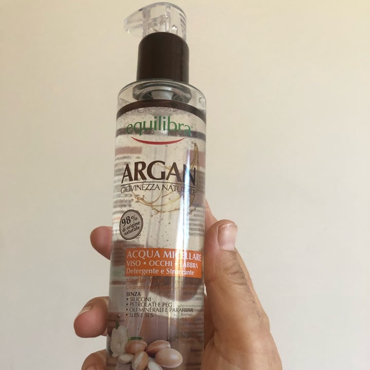 photo of Equilibra Acqua micellare argan shared by @veggyviole on  23 Sep 2022 - review