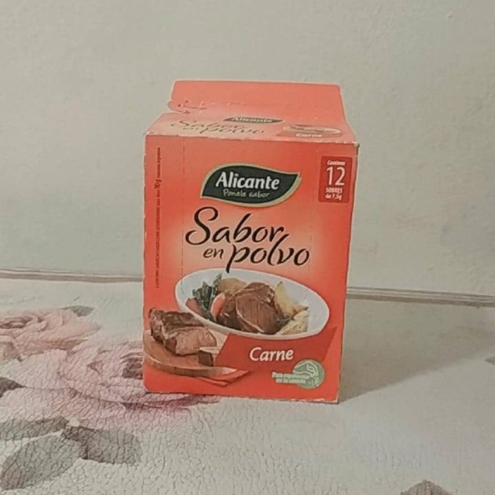 photo of Alicante Sabor en Polvo Carne shared by @nayoung on  18 Nov 2020 - review