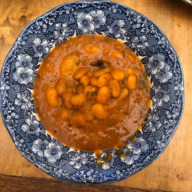 Photo of the dish “Butter bean curry”
