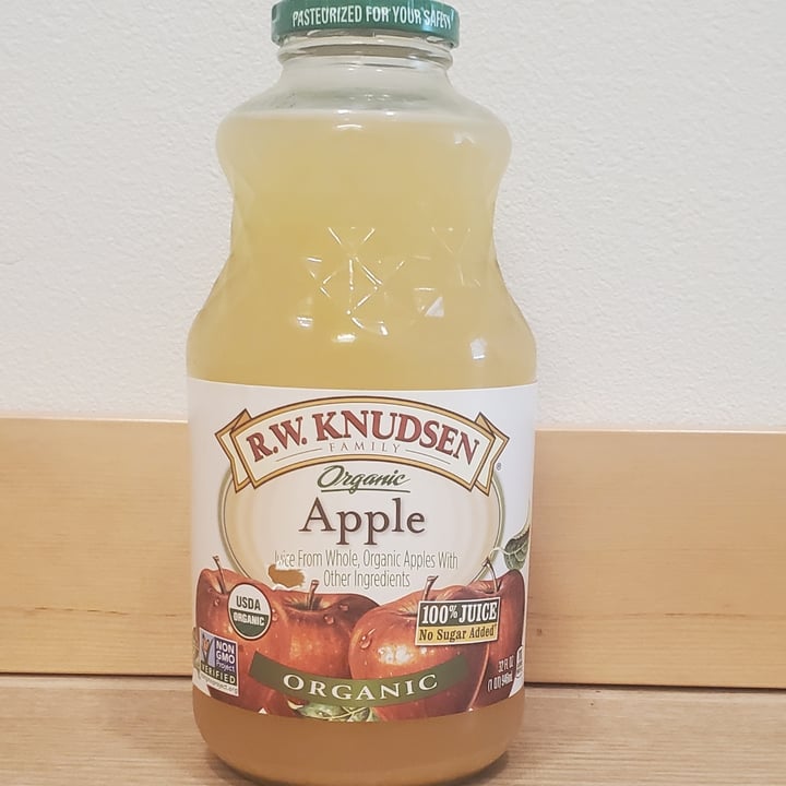 photo of R.W. Knudsen Organic apple juice shared by @brtjohns on  19 Apr 2022 - review