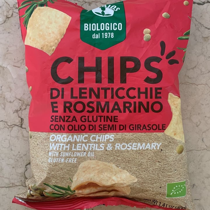 photo of La Via Del Grano  Chips di Lenticchie e Rosmarino shared by @carlottami on  12 Mar 2022 - review