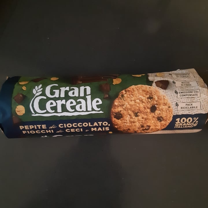 photo of Gran Cereale Biscotti con pepite di cioccolato, fiocchi di ceci e mais shared by @consusmall on  09 Jan 2023 - review