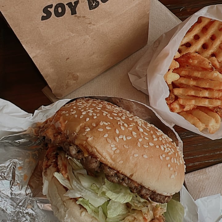 photo of Soy Boys Soy Boy Burger shared by @chiharu on  09 Oct 2022 - review