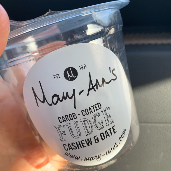 review photo of Mary-Ann’s Carob-coated Cashew & Date Fudge shared by @anthea on 17 Jul 2022 - review