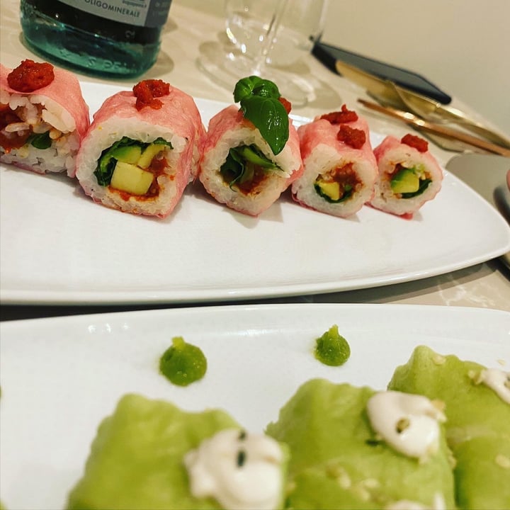 photo of Linfa Milano - Eat Different Futomaki Avo Rosa shared by @rifugioalmalibre on  24 Sep 2021 - review