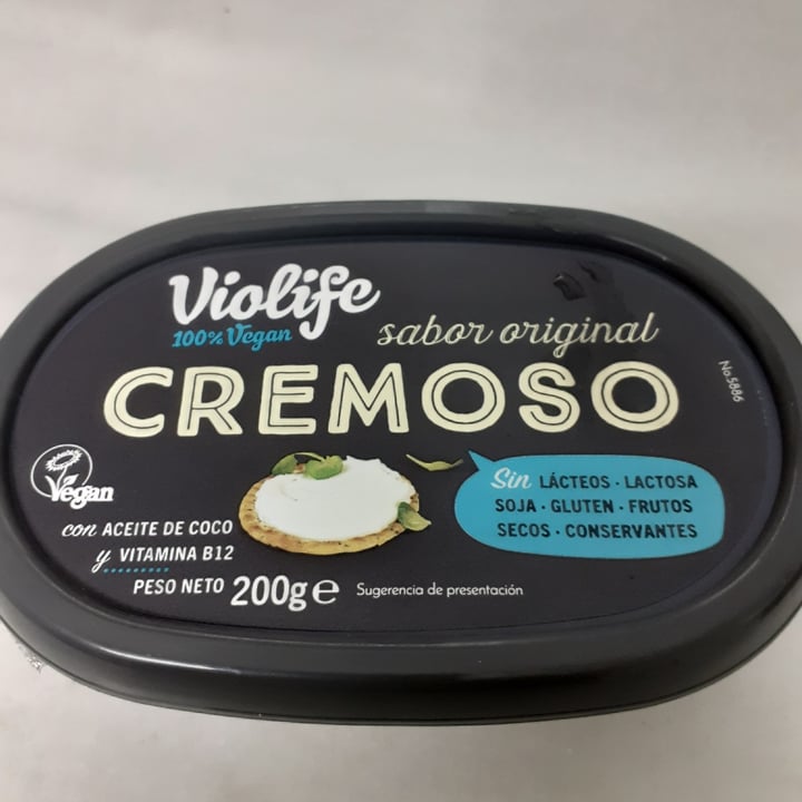 photo of Violife Queso Untable Cremoso sabor Original shared by @anev on  05 Aug 2021 - review