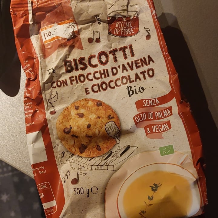 photo of Fior di Loto Biscotti avena e gocce di cioccolato shared by @figliadellaterra on  27 Nov 2022 - review