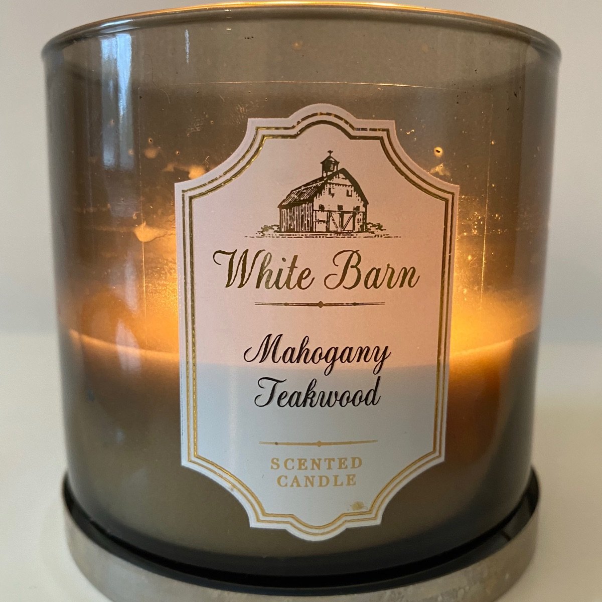 White Barn Mahogany Teakwood Scented Candle Reviews abillion