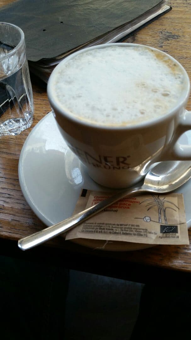 Photo of the dish “Cappuccino con latte di mandorla”