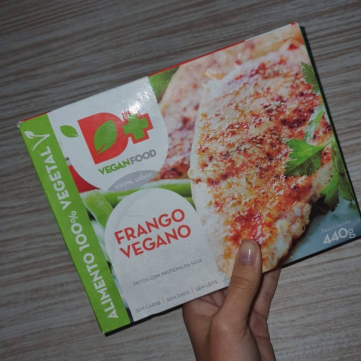 photo of D+ Vegan food Frango Vegano shared by @franveg20 on  21 Apr 2022 - review
