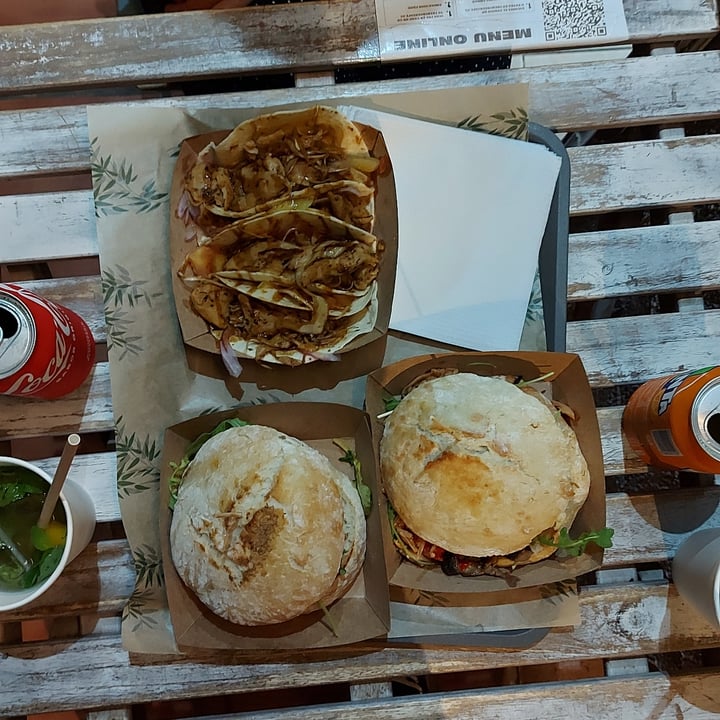 photo of The burger Cafe Veggie Killer shared by @steffi127 on  09 Nov 2021 - review