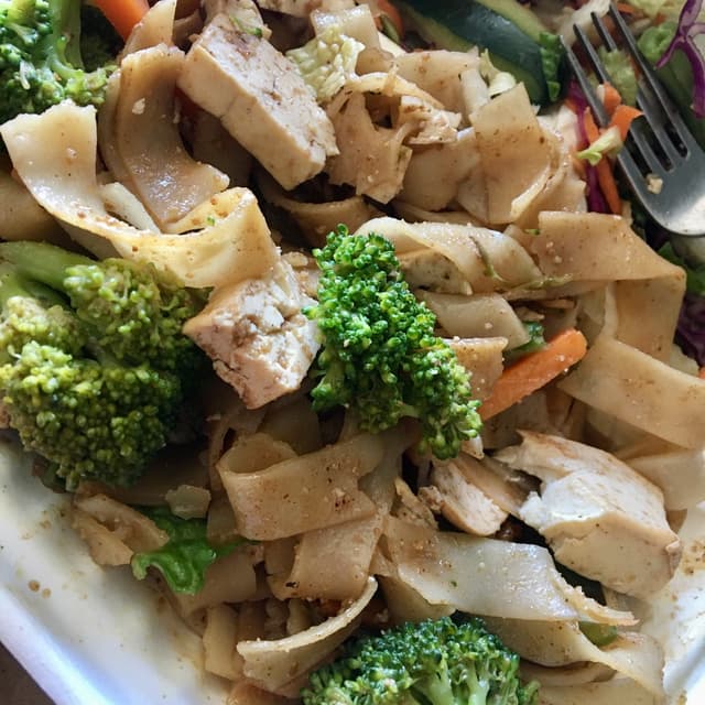 Photo of the dish “Pad Thai And Green Salad”