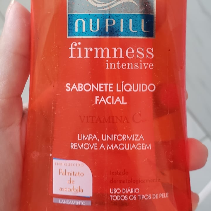 photo of Nupill Sabonete Líquido Facial Vitamina C shared by @carolsaadi on  09 May 2022 - review