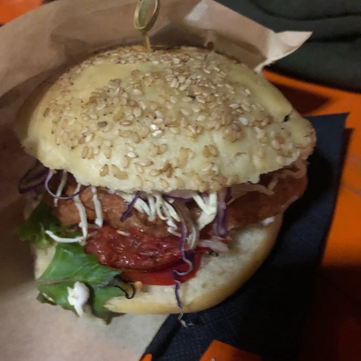 photo of La zappa e il mestolo Panino con burger di fagioli shared by @allinca on  11 Sep 2022 - review