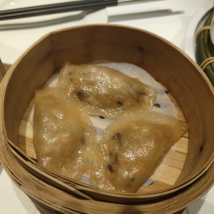 photo of LingZhi Vegetarian - Velocity@Novena Steamed dumpling with 3 vegetables. shared by @amazinganne on  08 Jul 2020 - review