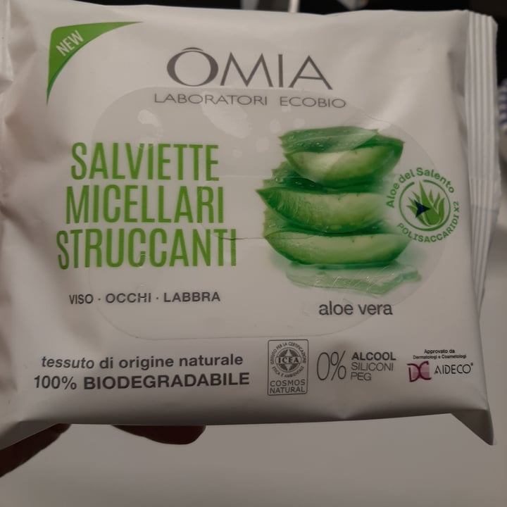 photo of Omia Laboratoires Salviette micellari shared by @testopesto on  19 May 2021 - review