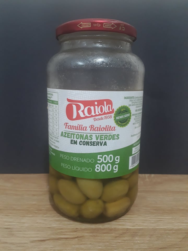 review photo of Raiola Azeitonas Verdes shared by @fkava on 11 May 2022 - review