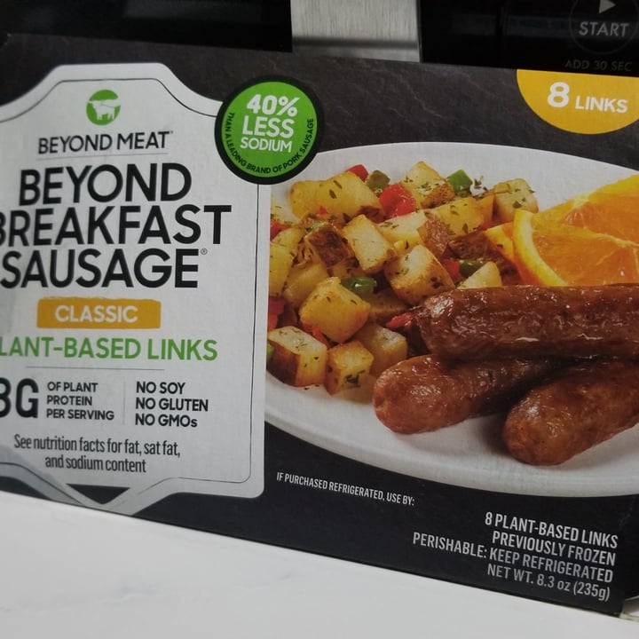 photo of Beyond Meat Beyond breakfast Sausage Classic  shared by @rechelalechevegan on  08 Jan 2021 - review