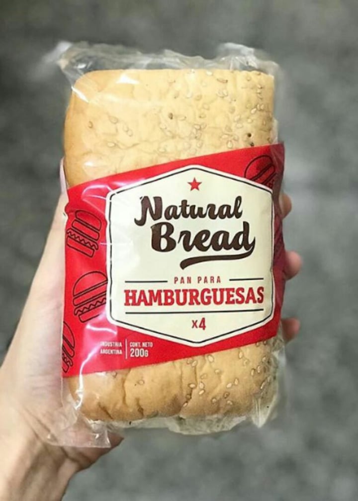 photo of Natural Bread Pan para hamburguesa shared by @selegonzalez17 on  24 Mar 2020 - review